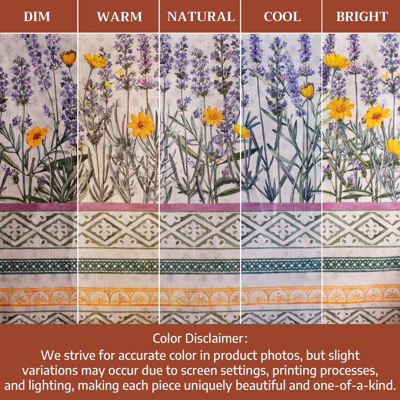 Maison d' Hermine Table Cloth Rectangle Table 100% Cotton 60 x 120 Inches Tablecloth Reusable Decorative for Dining Kitchen Room Farmhouse Home Gifts for Mothers Day Spring Summer - Fanny Lavender
