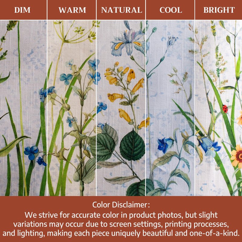 Maison d' Hermine Table Cloth Rectangle Table 100% Cotton 70 x 120 Inches Tablecloth Reusable Decorative for Dining Kitchen Room Farmhouse Home Gifts for Mothers Day Spring Summer - Fleurs De Mai
