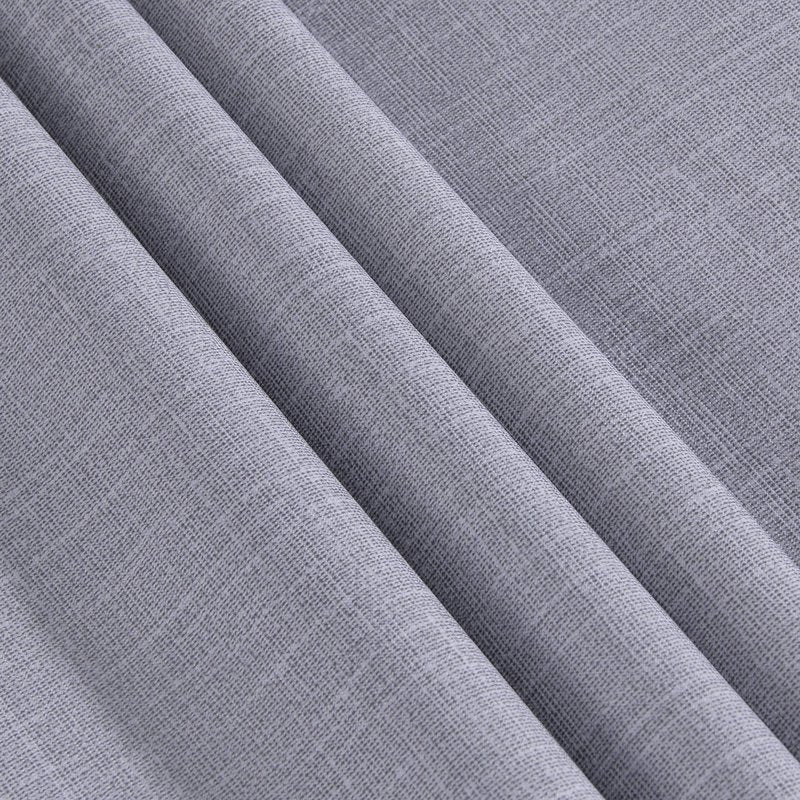 sancua 100% Waterproof Rectangle PVC Tablecloth - 60 x 60 Inch - Oil Proof Spill Proof Vinyl Table Cloth, Wipe Clean Table Cover for Dining Tables, Buffet Parties and Camping, Grey