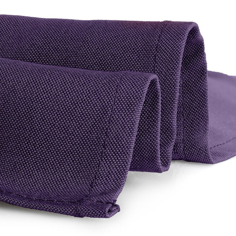Gee Di Moda Rectangle Tablecloth - 60 x 126 Inch Purple Table Cloth for 8 Foot Rectangle Tables - Heavy Duty Washable Fabric - for Holiday Party, Dinner, Weddings, Baby Shower & Events